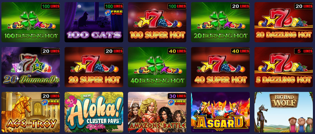 Ігри Legzo Casino